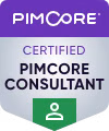 Badge für Zertifikat Pimcore Certified Consultant